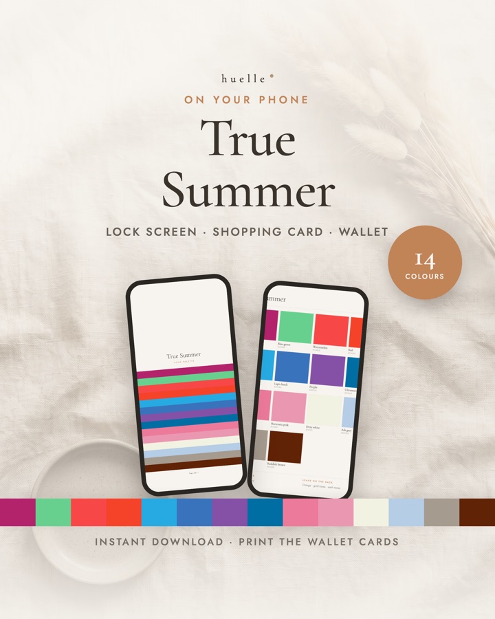 A season palette for your phone